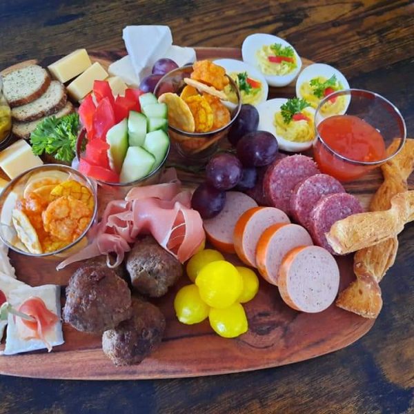 Hapjes en salades